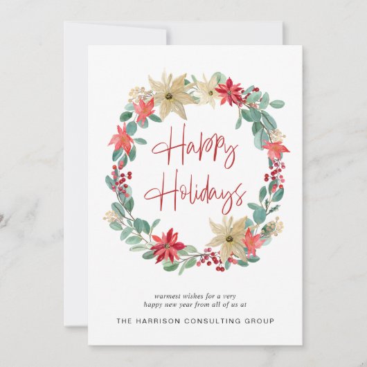 QR-Code für Geschäftsleute Weihnachten (Vorderseite)