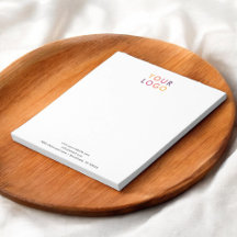 QR-Code für Geschäftslogos Einfache Notepad