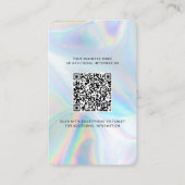 QR-Code für Geschäftslogos hinzufügen Real Anwesen Visitenkarte (Vorderseite)