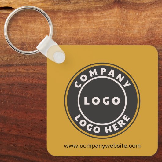 QR-Code für Geschäftssymbole und Mitarbeiter der U Schlüsselanhänger (Vorderseite)