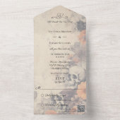 QR-Code für Ghoulish & Gothic All In One Einladung (Innen Boden)