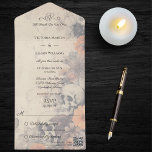 QR-Code für Ghoulish & Gothic All In One Einladung<br><div class="desc">Mit dieser glamourösen und gotischen Halloween-Einladung - eine All-in-One Hochzeitseinladung, die die Lustigkeit Halloween mit der zeitlosen Eleganz eines gotischen Themas verbindet. Dieses einladende Set ist ideal für Paare, die ihre Liebe auf eine unvergessliche und wunderschöne Weise feiern gewollt haben. Die All-in-One Hochzeitseinladungen sind schön und praktisch, indem sie die...</div>
