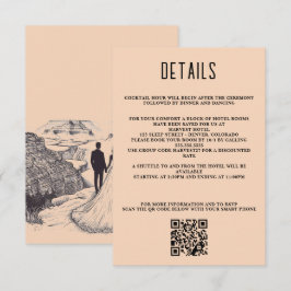 QR Code für Grand Canyon Couple und Details Begleitkarte
