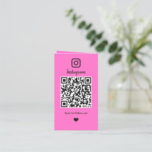 QR-Code für Haarstempel Treuekarte (Rückseite)
