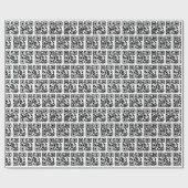 QR-Code für Happy Holidays Geschenkpapier (Flach)