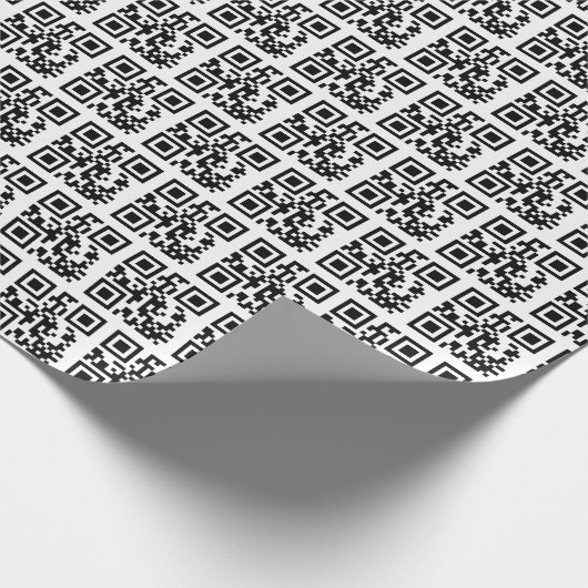 QR-Code für Happy Holidays Geschenkpapier (Ecke)