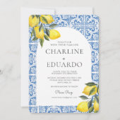 QR-Code für Hochzeiten im Mittelmeer Einladung (Vorderseite)