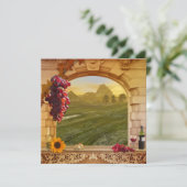 QR-Code für Hochzeitsfeiern Einladung (Stehend Vorderseite)