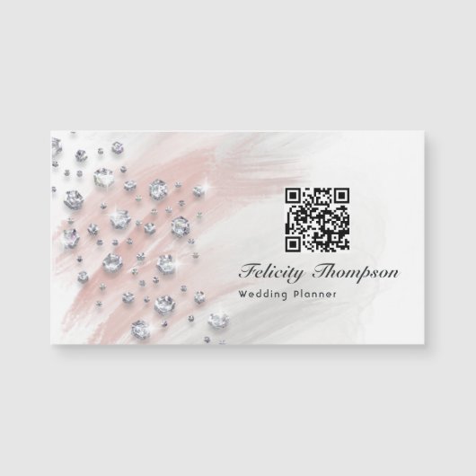 QR Code für Hochzeitsplaner Magnetkarte (Vorderseite)