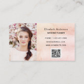 QR-Code für Hochzeitsplaner Visitenkarte (Rückseite)