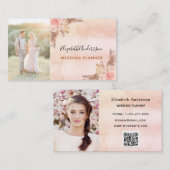 QR-Code für Hochzeitsplaner Visitenkarte (Vorne/Hinten)