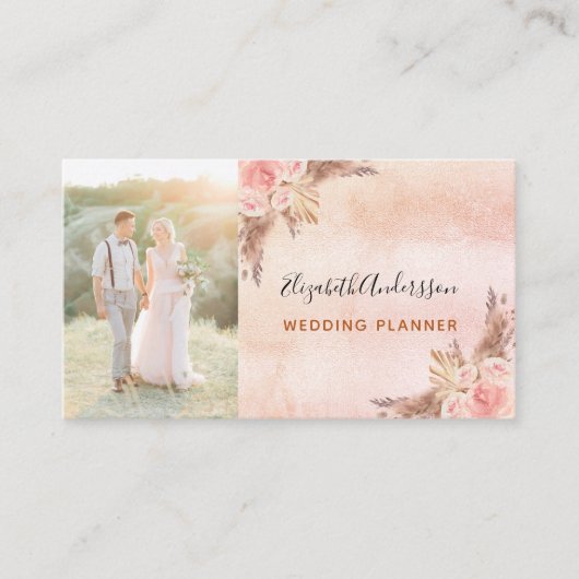 QR-Code für Hochzeitsplaner Visitenkarte (Vorderseite)