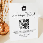 QR-Code für Hochzeitsskripte im Minimalistischen H Sockelschild