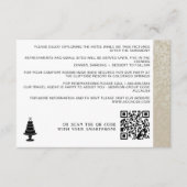 QR-Code für Hochzeitstorte Begleitkarte (Vorderseite)