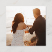 QR-Code für Hochzeitstorte Begleitkarte (Rückseite)