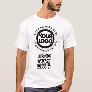QR-Code für Ihr Unternehmen T-Shirt