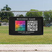 QR-Code für individuell anpassbare Firmenlogos Mod Banner (Insitu)