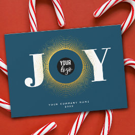 QR-Code für JoWeihnachts-Firmenlogo Feiertagskarte