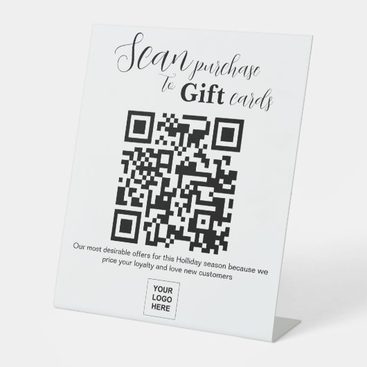 QR-Code für Kartenkauf Sockelschild (Vorderseite)