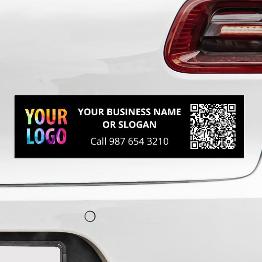QR-Code für kundenspezifische Firmenlogos Autoaufkleber