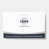 QR-Code für kundenspezifisches Foto - Mitarbeiter  Ausweis (Rückseite)