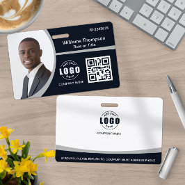 QR-Code für kundenspezifisches Foto - Mitarbeiter Ausweis