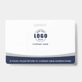 QR-Code für kundenspezifisches Foto - Mitarbeiter Ausweis (Rückseite)