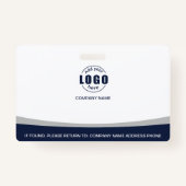 QR-Code für kundenspezifisches Foto - Mitarbeiter Ausweis (Rückseite)