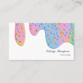 QR-Code für Lebensmittel Catering Visitenkarte (Vorderseite)