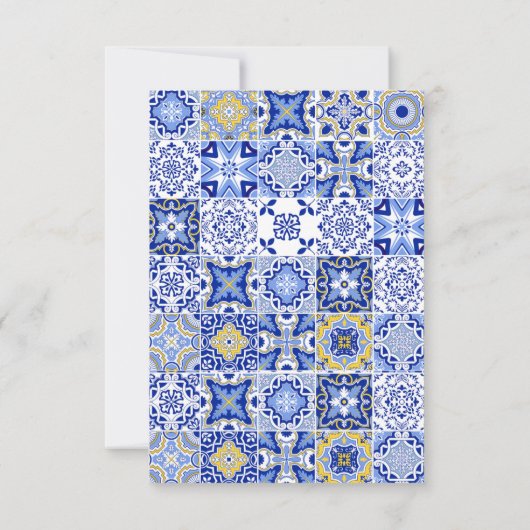 QR-Code für Lemon Wedding RSVP Karte (Rückseite)