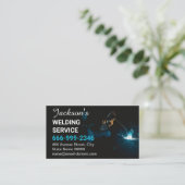 QR-Code für Metallschweißfabrikatoren Visitenkarte (Stehend Vorderseite)