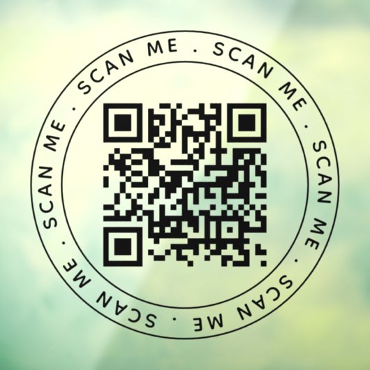 QR-Code für Minimalistische Berufliche Geschäftsze Fensteraufkleber (Blatt 3)