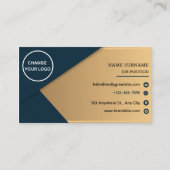 QR-Code für Minimalistische Berufliche Unternehmen Visitenkarte (Vorderseite)