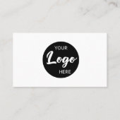 QR-Code für Minimalistische Berufliche Unternehmen Visitenkarte (Rückseite)