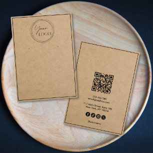 QR-Code für Minimalistische Kraft-Add-In Visitenkarte