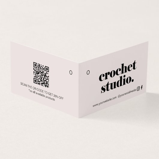 QR-Code für Minimalistische Logos Klappmarkierung (Vorderseite)