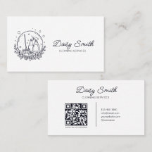 QR-Code für Minimalistische Reinigungsdienste