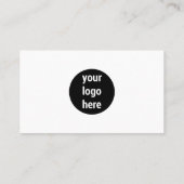 QR-Code für Minimalistische Unternehmen Visitenkarte (Rückseite)