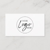 QR-Code für Minimalistische Unternehmen Visitenkarte (Vorderseite)