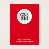 QR-Code für Minimalistisches, einfaches Business (Vorderseite)