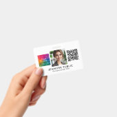 QR-Code für Mitarbeiter-Foto für benutzerdefiniert Ausweis (Handheld)