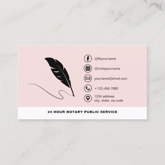 QR-Code für mobile Notare - Signierung von Agent-F Visitenkarte (Rückseite)