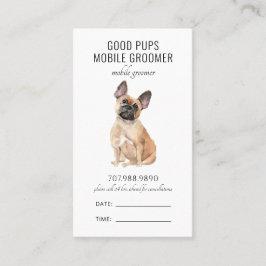 QR-Code für mobiles Tier Terminkarte