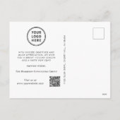 QR-Code für moderne Fotos Weihnachten im Unternehm (Rückseite)