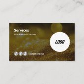 QR-Code für moderne gelbe Logos Visitenkarte (Rückseite)