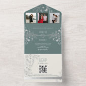 QR-Code für moderne Magensonde All In One Einladung (Innen Boden)