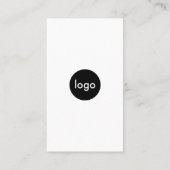 QR-Code für moderne soziale Medien Visitenkarte (Rückseite)