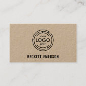 QR-Code für moderne Unternehmen Kraft Visitenkarte (Vorderseite)