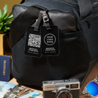 QR-Code für moderne Unternehmen schwarz