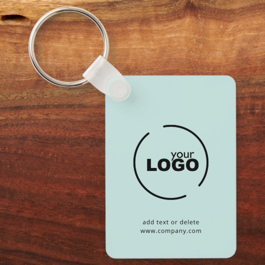 QR-Code für moderne Unternehmen - Türkisch Schlüsselanhänger (Vorderseite)